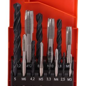 Набор машинных метчиков Bucovice Tools М3-М12, HSS 104001 (артикул 16526422) – фото 3