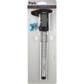Штангенциркуль с глубиномером PARK электронный 104929 (артикул 25646235) – фото 3