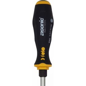 Плоская шлицевая отвертка Felo Ergonic 5,5X1,0X100, ударная 45005540 (артикул 16391251) – фото 5