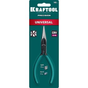 Прецизионные тонкогубцы KRAFTOOL Precision 140 мм 220017-3-14_z01 (артикул 26943278) – фото 3