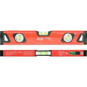 Пузырьковый уровень RGK U7040 (артикул 15830316) – фото 2