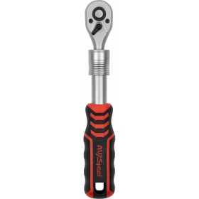 Телескопическая трещотка AV Steel 1/2 72-зубца 300-440мм AV-528670 (артикул 16045178) – фото 1