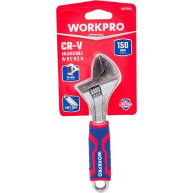 Разводной ключ WORKPRO 150 мм (6 дюймов) CR-V WP272010 (артикул 23306589) – фото 1