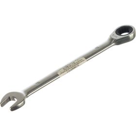 Комбинированный ключ с трещоткой 15мм AV Steel AV-315015 (артикул 15789788) – фото 1
