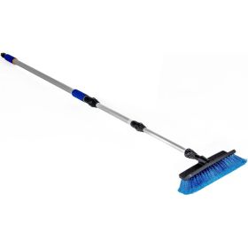 Щетка 25 см на шланг с телескопической ручкой 300см KRAFT KT 830047 (артикул 15966111) – фото 3