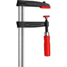 Струбцина BESSEY чугунная 1000/120, 5.5 кН, деревянная ручка BE-TP100S12BE (артикул 14983110) – фото 1