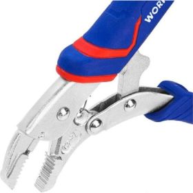Фиксирующие клещи WORKPRO PRO 130 мм WP231072 (артикул 25826501) – фото 2