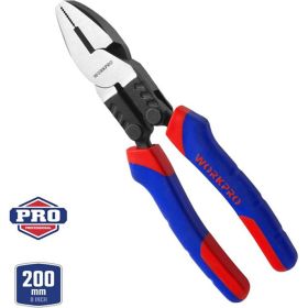 Комбинированные плоскогубцы для тяжелых работ WORKPRO 200 мм, 8 дюймов WP231089 (артикул 25973705) – фото 2