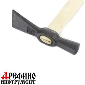 Печниковый молоток - кирочка Арефино Инструмент 400 г, оксидированный С207 (артикул 26506124) – фото 2