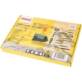 Набор шарнирно-губцевого инструмента и бит WMC TOOLS 49 пр, в сумке 48159 1049 (артикул 16878163) – фото 3