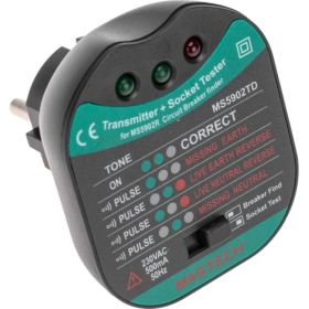 Тестер розеток, детектор автоматов Mastech ms5902rtd 13-1262 (артикул 26892014) – фото 3