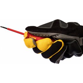 Диэлектрическая крестовая отвертка Felo Ergonic PH 0X 60 41400190 (артикул 15850301) – фото 4