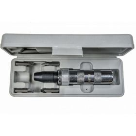 Ударно-поворотная отвертка 1/2" с битами 7 предметов AIST 79201406М 00-00022626 (артикул 15999210) – фото 1