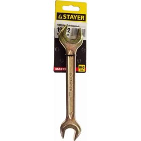 Гаечный рожковый ключ STAYER MASTER 27038-19-22 (артикул 15542918) – фото 2