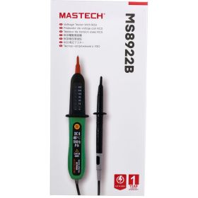 Индикатор напряжения Mastech MS8922B AC/DC полярности контактный 00-00007829 (артикул 20783229) – фото 2