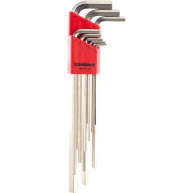 Набор из 9 хромированных ключей BONDHUS XL 1.5-10mm 17199 (артикул 15979147) – фото 3