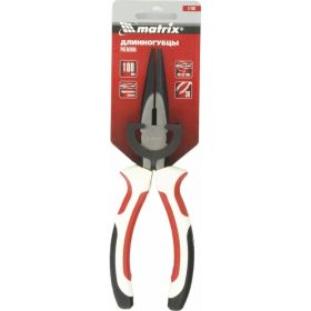 Прямые длинногубцы MATRIX Premium 180 мм 17186 (артикул 15877221) – фото 3
