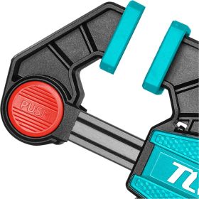Быстрозажимная струбцина TOTAL THT1340601 (артикул 22734447) – фото 4
