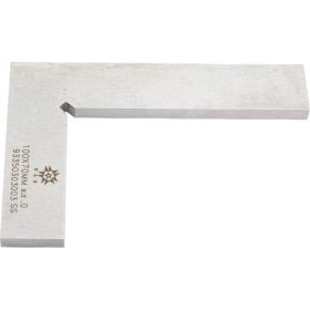 Угольник TLX УП 100x70 слесарный плоский кл.т.0 ZT07-B210 нерж. сталь 66347 (артикул 20324560) – фото 2