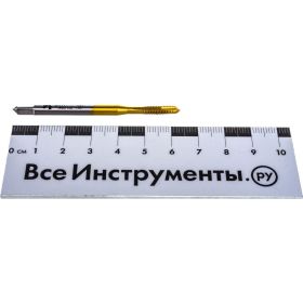 Машинно-ручной метчик WOLFSTAR M4,0х0,7 HSS-E TiN, бесстружечный, tf00407 (артикул 16322380) – фото 3
