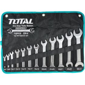 Набор рожковых ключей TOTAL THT1023121 (артикул 22734603) – фото 1