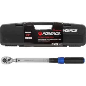 Динамометрический ключ щелчкового типа Forsage Premium с быстрой фиксацией, 20-120 Нм, 1/2"", в пластиковом кейсе F-6474525 (артикул 27309120) – фото 1