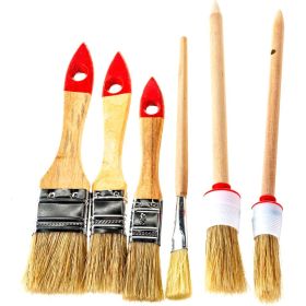 Набор кистей, плоские, круглые, универсальная 6шт COLOR EXPERT 82620550 (артикул 15924958) – фото 2