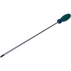 Стержневая крестовая отвертка Jonnesway Anti-Slip Grip D71P2400 PH 2x400 мм 46108 (артикул 16144498) – фото 2