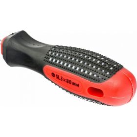 Отвертка SL3,0х80 мм MATRIX Fusion Anti slip 11406 (артикул 13697932) – фото 3