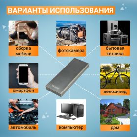 Отвертка с битами для точных работ KRANZ RA-04, сталь S2, 24 предмета KR-12-4754 (артикул 19699522) – фото 5