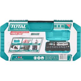 Ударная отвертка с битами TOTAL THIDS1301 (артикул 22734399) – фото 5