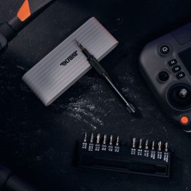 Набор отверток для точных работ KRANZ RA-01 25 предметов в кейсе, сталь S2 KR-12-4751 (артикул 21988240) – фото 8