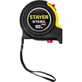 Профессиональная рулетка с двухсторонней шкалой STAYER Stabil 10мх25мм 34131-10_z02 (артикул 16043704) – фото 2