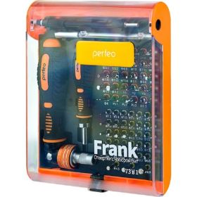 Набор отверток Perfeo Frank с битами насадками 73 в 1 30013238 (артикул 16282262) – фото 2