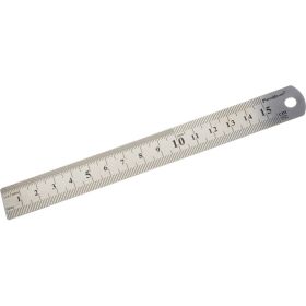 Двусторонняя, металлическая линейка, 150 мм Hobbi 15-6-015 (артикул 15836817) – фото 3