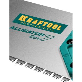 Ножовка для гипса Kraftool Alligator GIPS, 550 мм, 7 TPI специальный зуб, 15210 (артикул 16043596) – фото 4