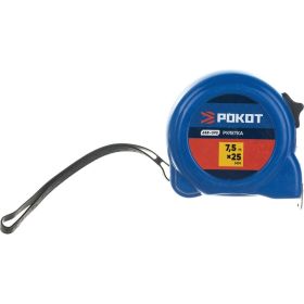Рулетка РОКОТ пластик, 7,5мх25мм 658-095 (артикул 20568058) – фото 1
