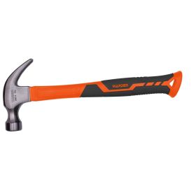 Молоток-гвоздодер HARDEN фибергласовая рукоятка, 500 гр. 590215 (артикул 16228406) – фото 1