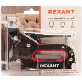 Мебельный степлер REXANT металлический, со вставками, 3 в 1 12-5403 (артикул 16130928) – фото 11