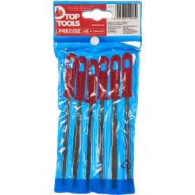 Набор надфилей (6 шт.) Top Tools 06A025 (артикул 15749314) – фото 2