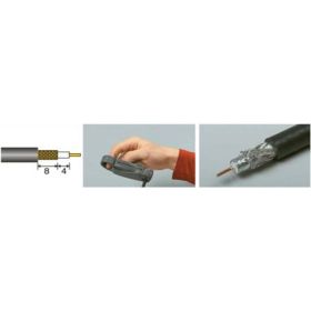 Инструмент для зачистки коаксиального кабеля Hyperline HT-322C1 RG-8/11/213 19914 (артикул 15879240) – фото 6