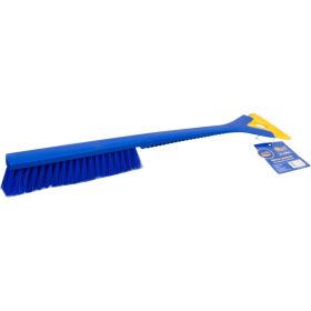Зимняя щетка со скребком 53 см синяя щетина KRAFT KT 830062 (артикул 16045513) – фото 1
