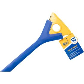 Зимняя щетка со скребком 53 см синяя щетина KRAFT KT 830062 (артикул 16045513) – фото 2