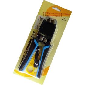Кримпер для обжима разъемов RIPO TOS229 HT-500R профессиональный, RJ45, 8P8C, RJ12, 6P6C, RJ11, 6P4C, 4P4C и 4P2C 009-100003 (артикул 17605254) – фото 2