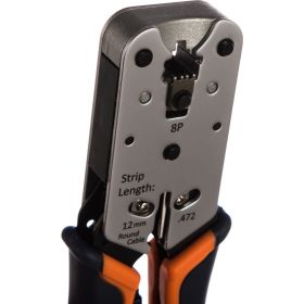 Профессиональный обжимной инструмент Hyperline HT-L2182R 19819 (артикул 15550741) – фото 3