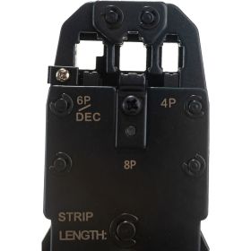 Обжимные клещи Telecom HT-200R/2008R RJ-45, RJ-11, RJ-12 (UTP), 4P/6P/8P, LD110 HT-200R/2008R (артикул 16170833) – фото 3