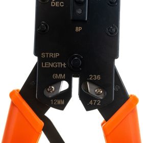Обжимные клещи Telecom HT-200R/2008R RJ-45, RJ-11, RJ-12 (UTP), 4P/6P/8P, LD110 HT-200R/2008R (артикул 16170833) – фото 4
