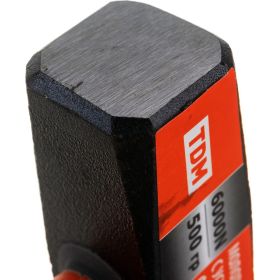 Слесарный молоток TDM 500 гр, кованый, с усиленной прорезиненной фибергласовой рукояткой Алмаз SQ1036-0113 (артикул 20832459) – фото 4
