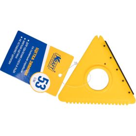 Зимняя щетка со скребком 53 см синяя щетина KRAFT KT 830062 (артикул 16045513) – фото 4
