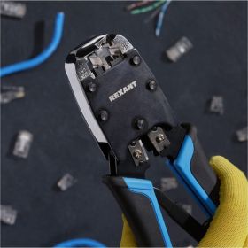 Кримпер для обжима REXANT HT-500R 8P8C, 6P4C 12-3434-1 (артикул 16124447) – фото 4